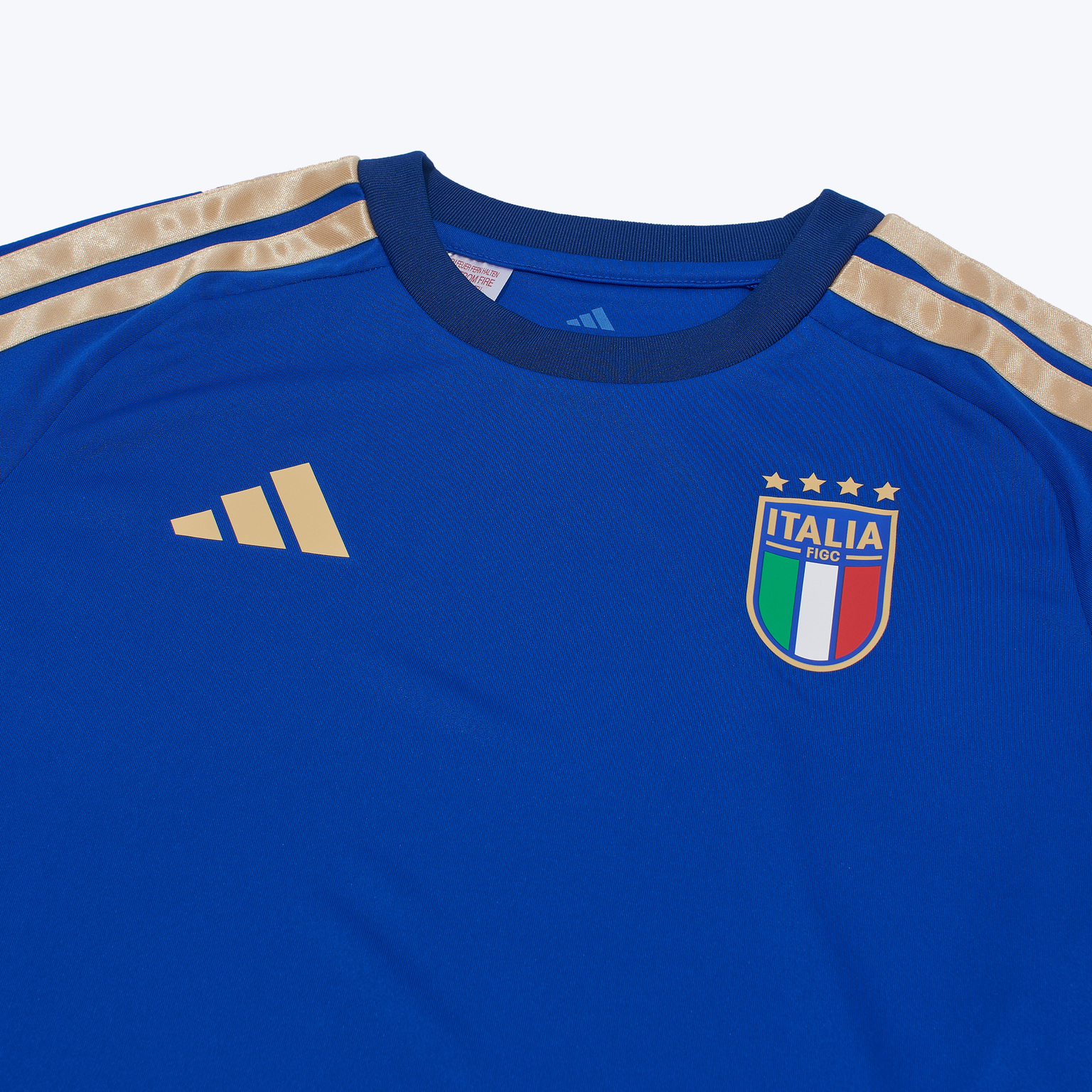 Подростковая домашняя игровая футболка Adidas Fan сборной Италии JY7589