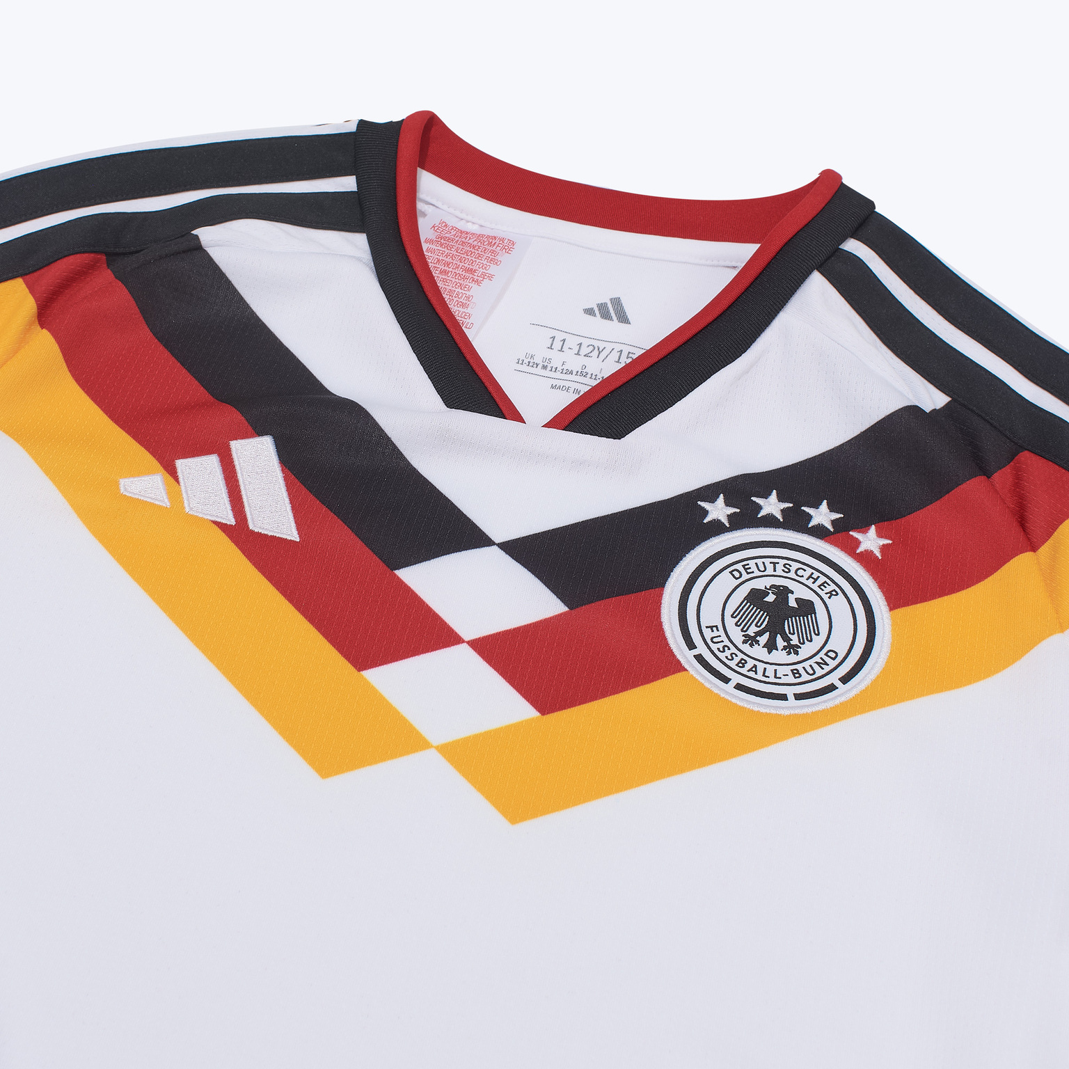 Подростковая домашняя игровая футболка Adidas сборной Германии JZ4560