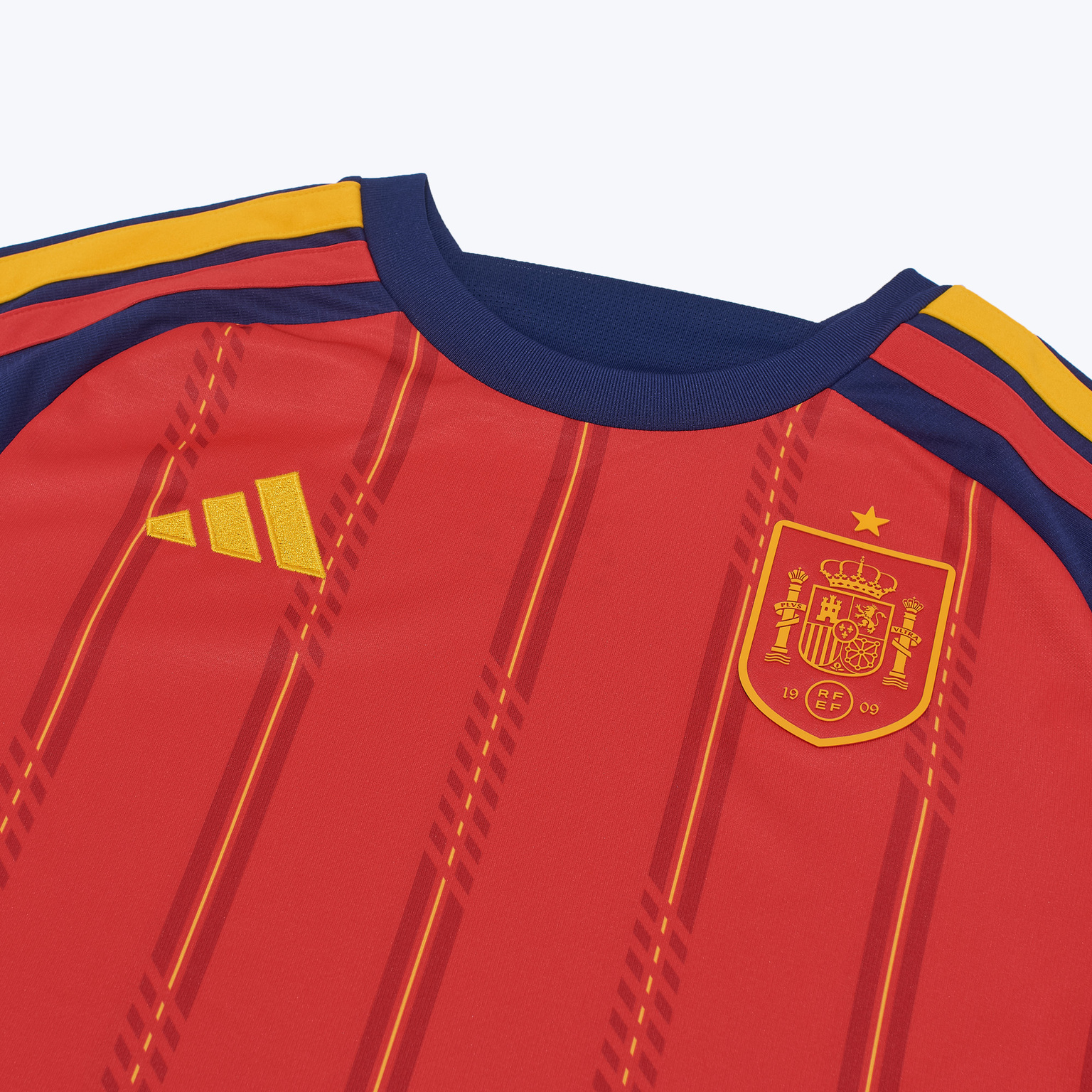 Подростковая домашняя игровая футболка Adidas сборной Испании JZ5757