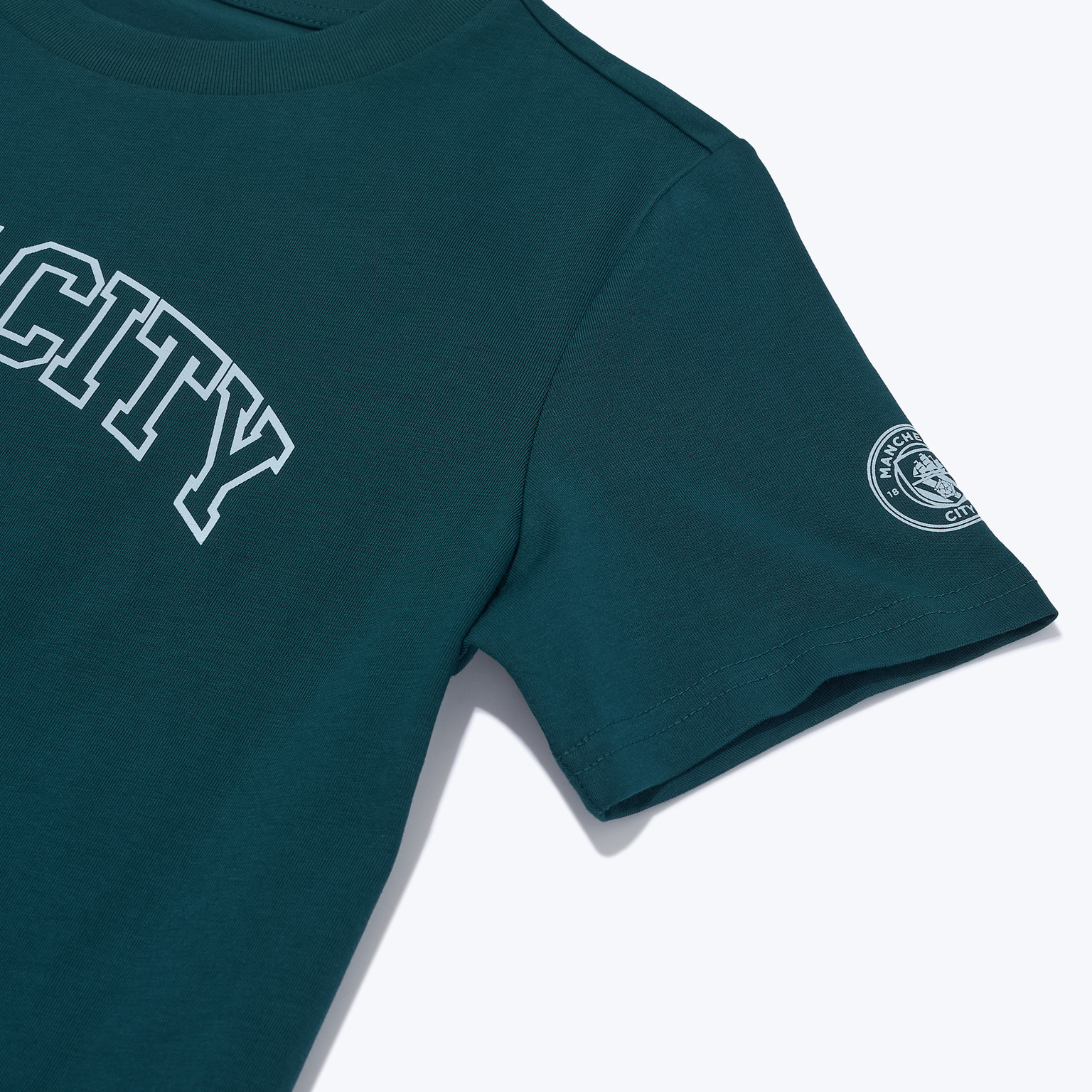 Футболка подростковая хлопковая Puma Manchester City 78267409