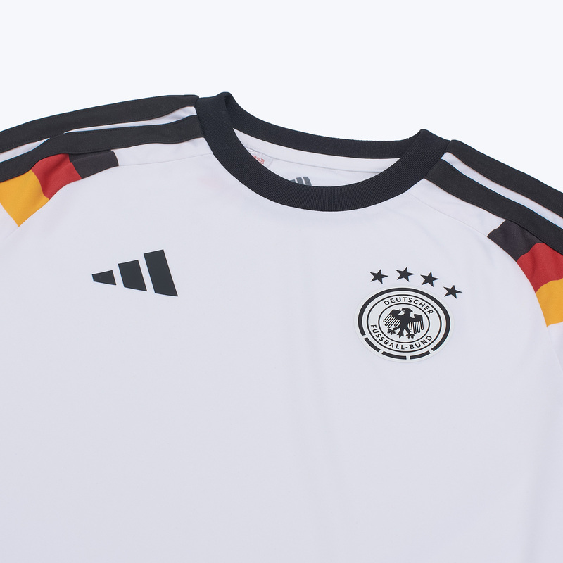 Подростковая домашняя игровая футболка Adidas Fan сборной Германии JZ4555