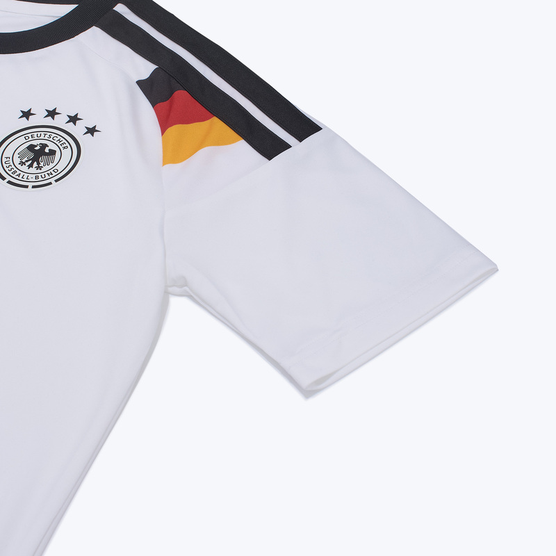 Подростковая домашняя игровая футболка Adidas Fan сборной Германии JZ4555