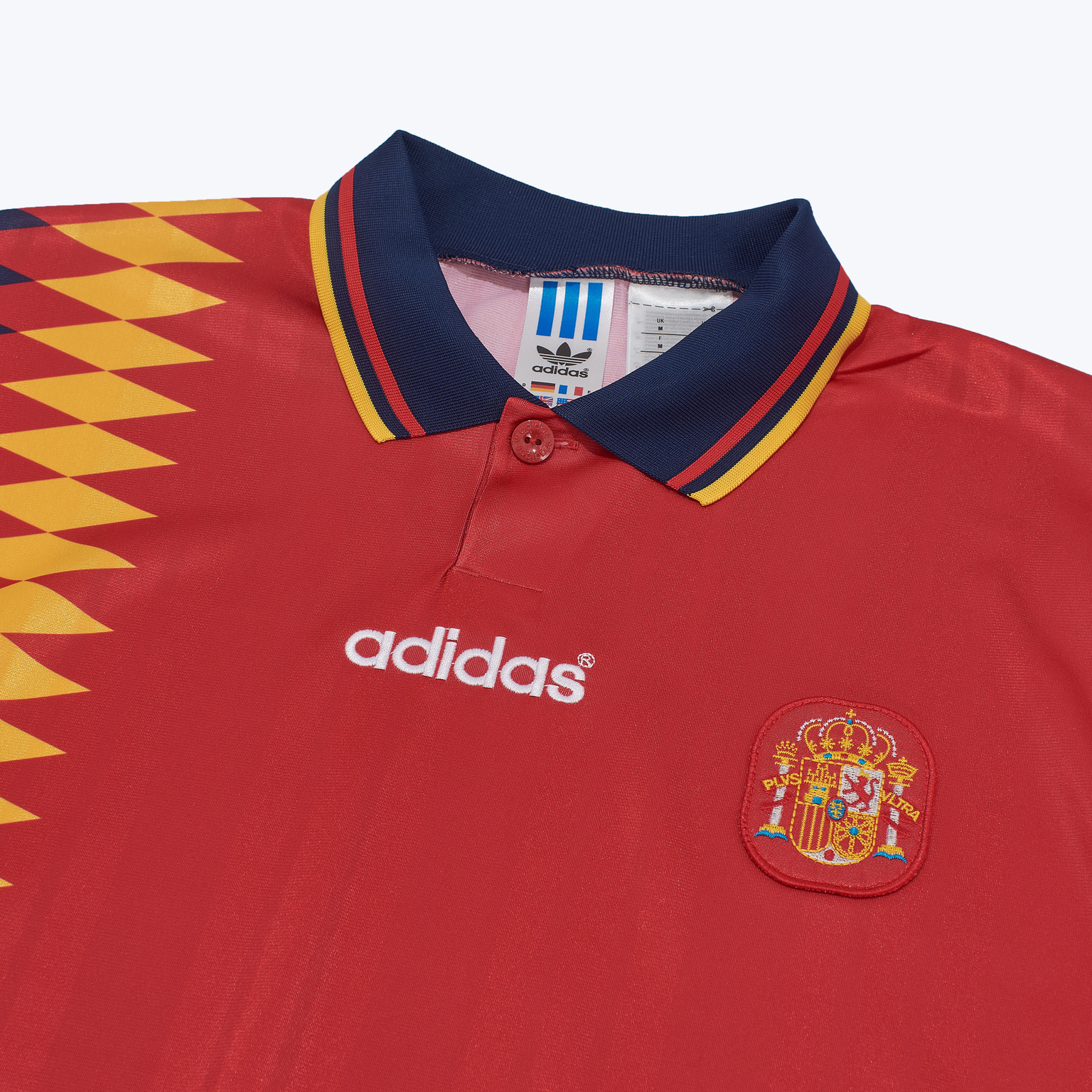 Футболка игровая домашняя Adidas сборной Испании 1994