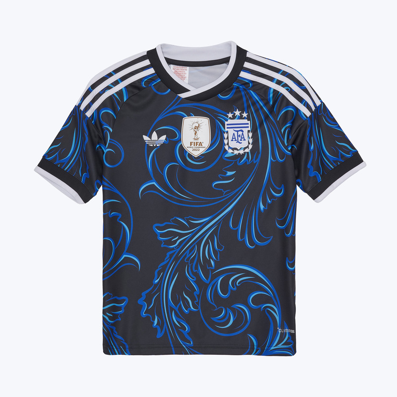 Подростковая выездная игровая футболка Adidas Originals сборной Аргентины KB0626