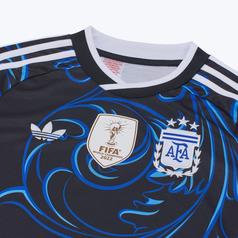 Подростковая выездная игровая футболка Adidas Originals сборной Аргентины KB0626