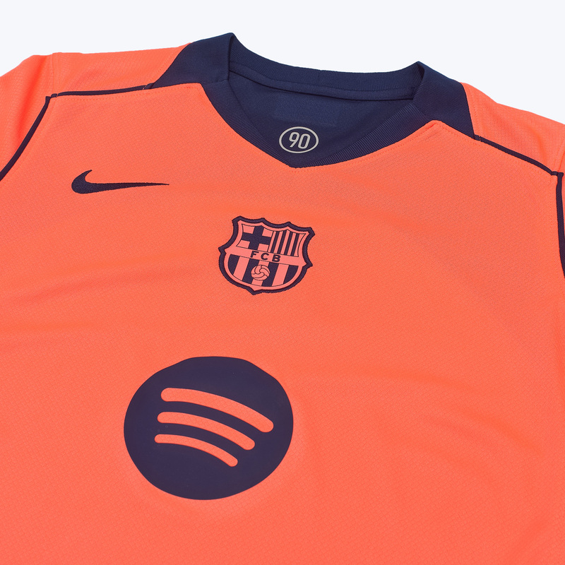Подростковая резервная игровая футболка Nike Barcelona сезон 2025/26