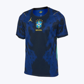 Футболка игровая выездная Nike Jordan сборной Бразилии IU1072-417
