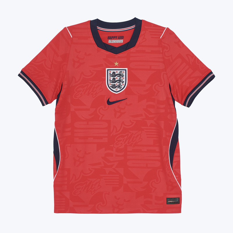 Подростковая выездная игровая футболка Nike сборной Англии IB5197-624