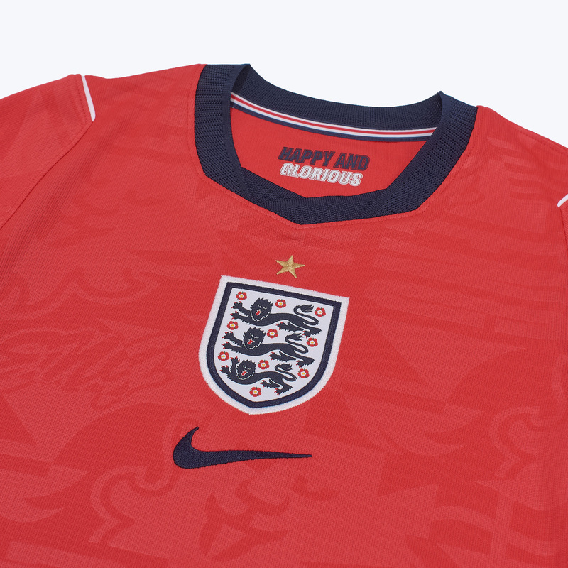 Подростковая выездная игровая футболка Nike сборной Англии IB5197-624