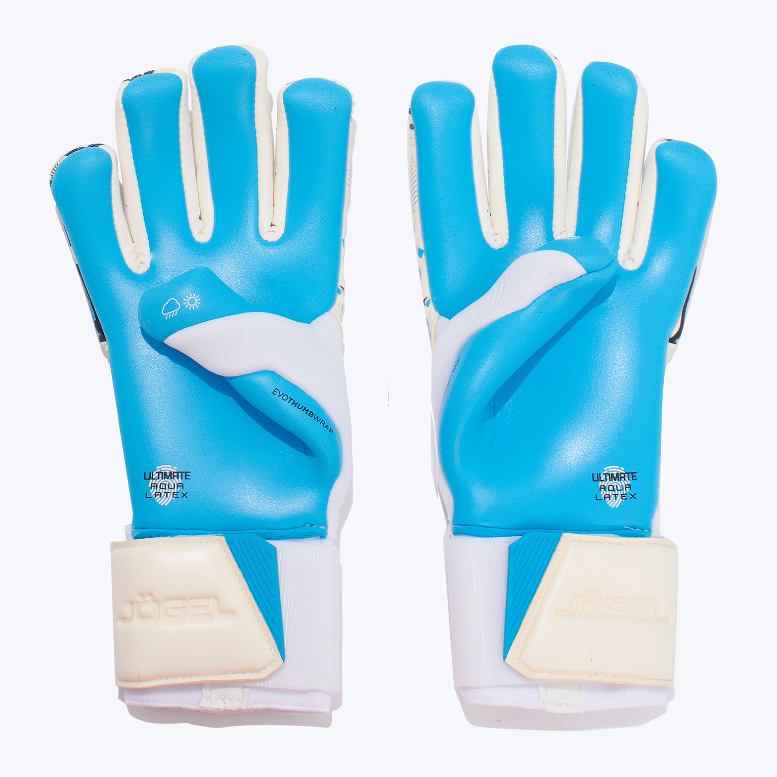 Перчатки вратарские Jogel Magnum UL4 Aqua Negative ЦБ-00008449