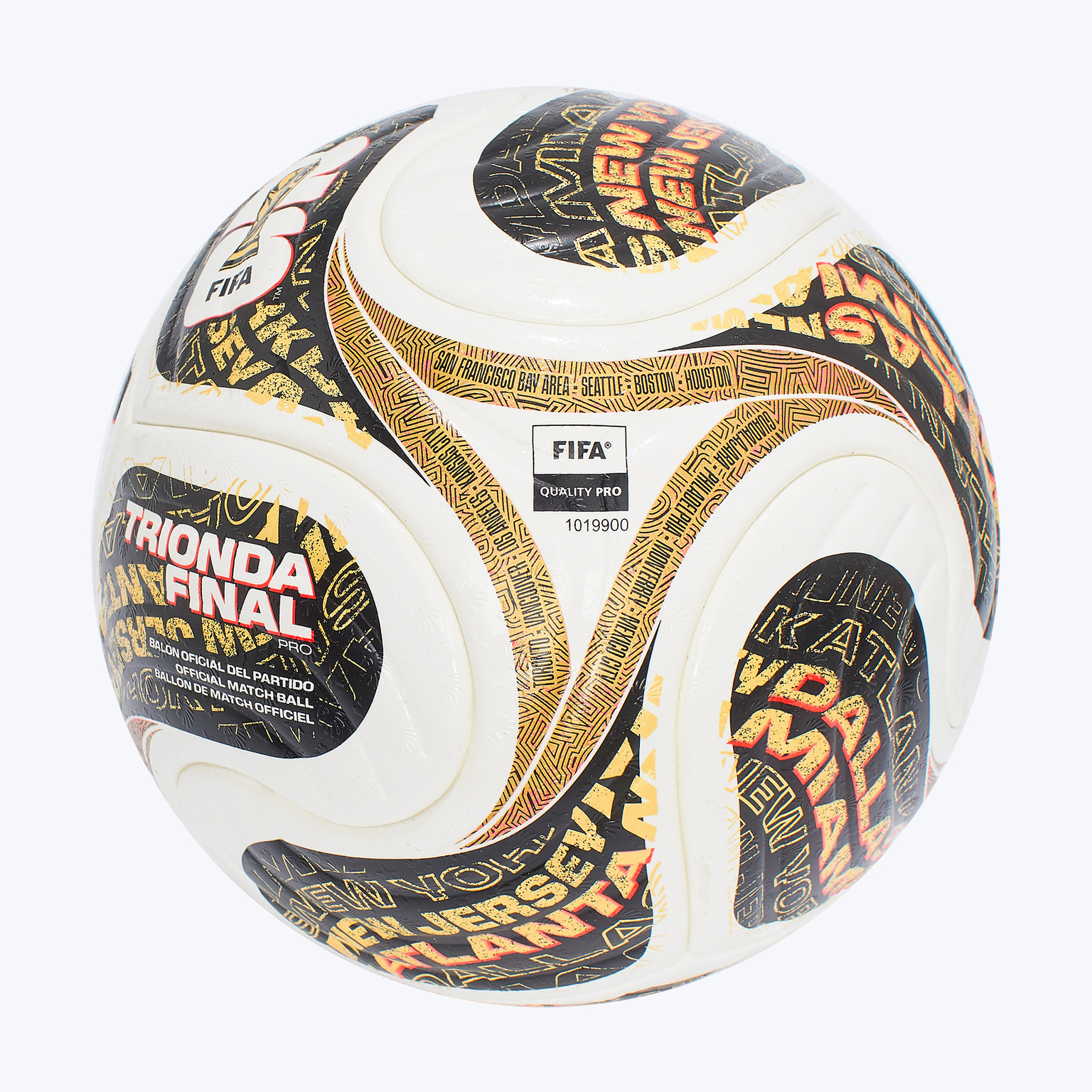 Официальный футбольный мяч Adidas Trionda Finals World Cup 26 Pro JY8928