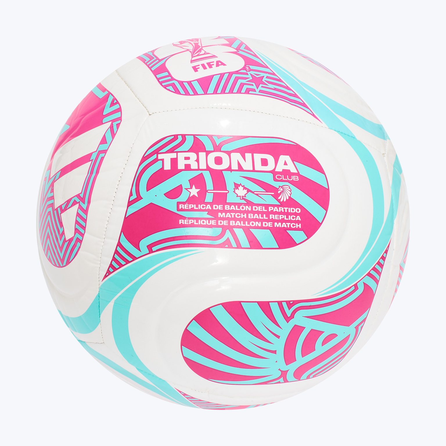 Футбольный мяч Adidas World Cup 2026 Club Pink JD8054