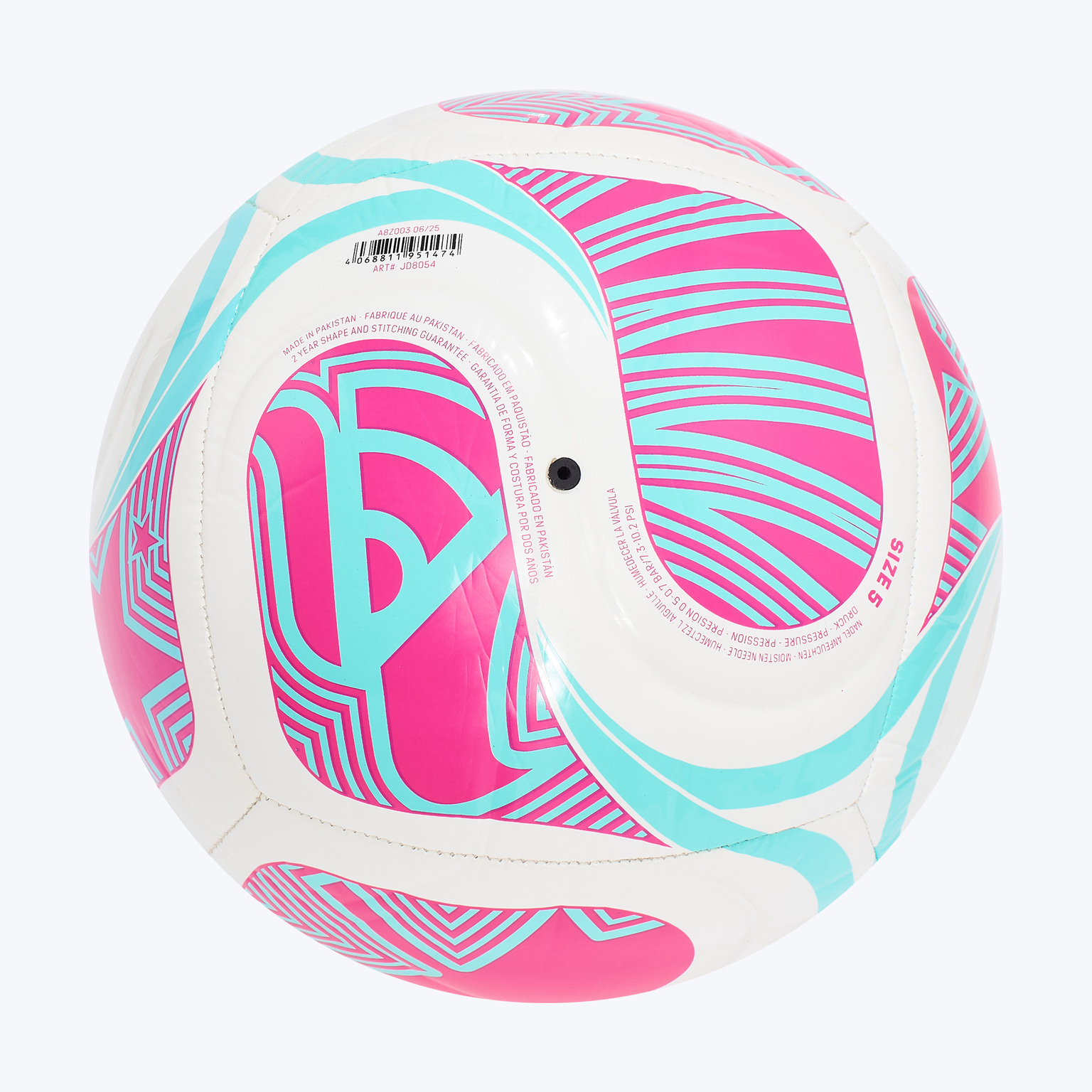 Футбольный мяч Adidas World Cup 2026 Club Pink JD8054