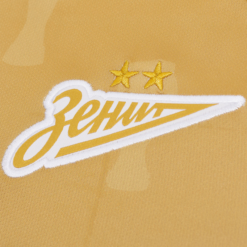 Футболка игровая золотая Kelme ФК «Зенит»