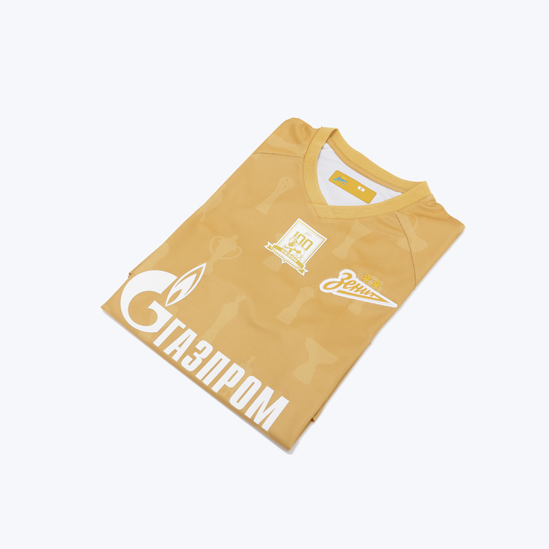 Футболка игровая золотая Kelme ФК «Зенит»