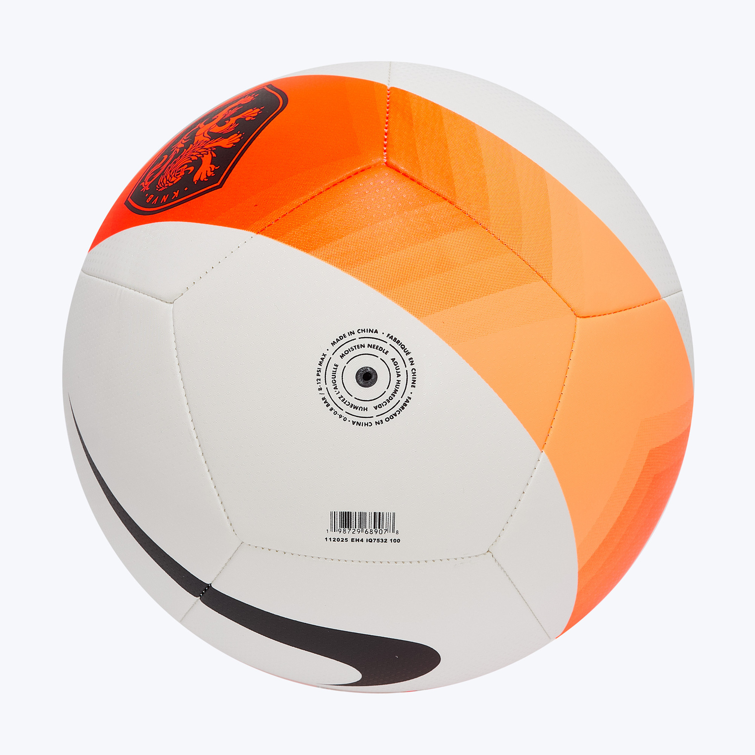 Футбольный мяч Nike Pitch сборной Нидерландов IQ7532-100