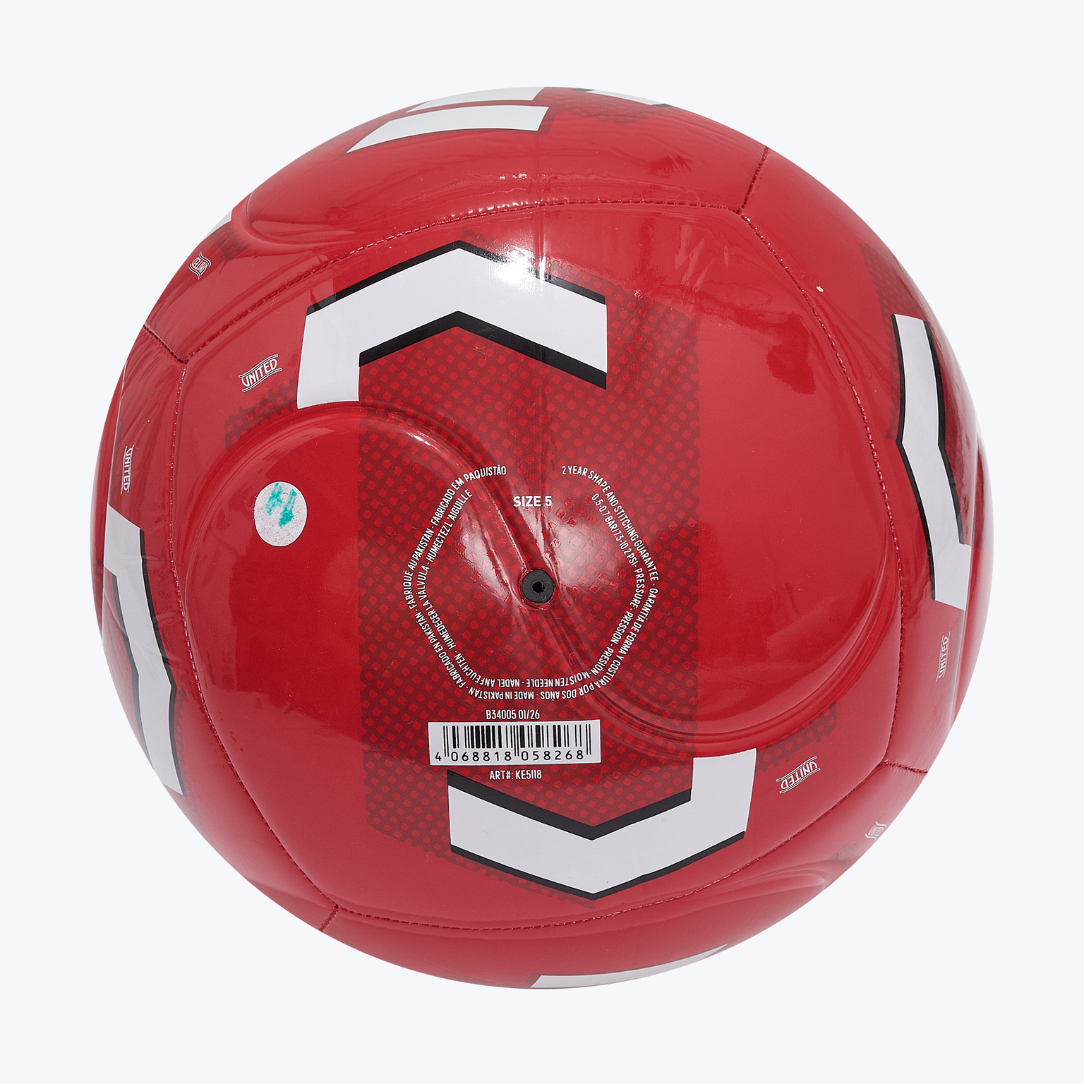 Футбольный мяч Adidas Manchester United Club KE5118