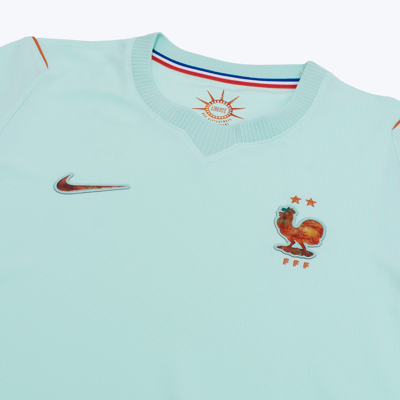 Подростковая выездная игровая футболка Nike сборной Франции IB5202-394