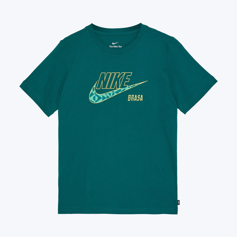 Футболка подростковая хлопковая Nike сборной Бразилии IH2258-381