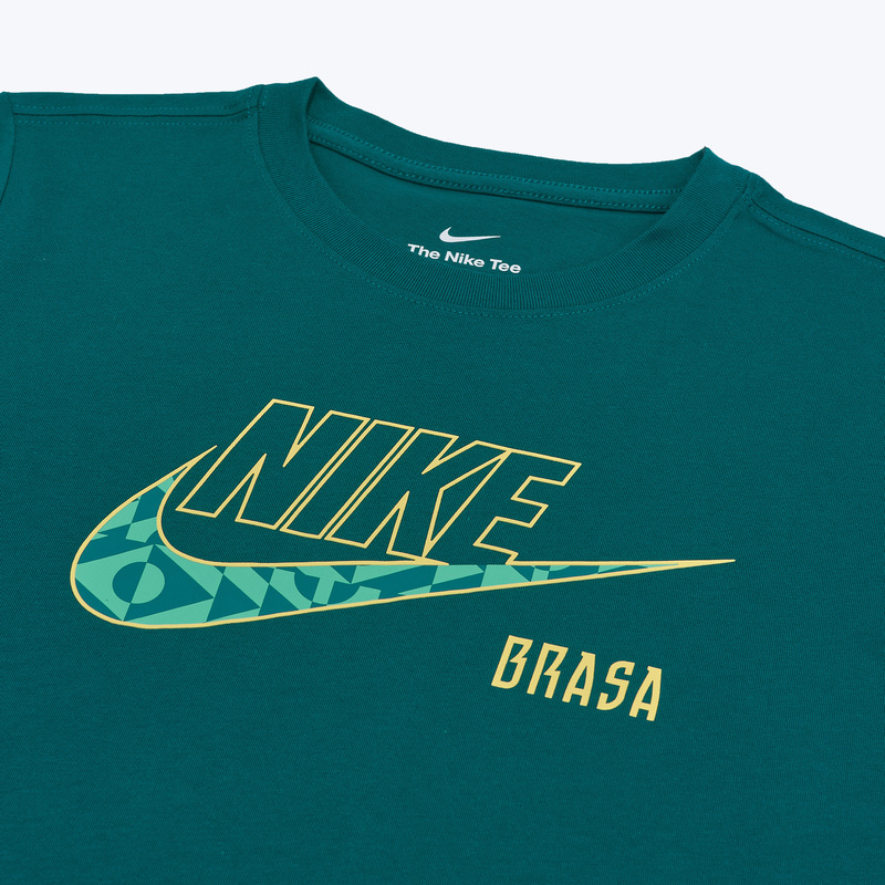 Футболка подростковая хлопковая Nike сборной Бразилии IH2258-381