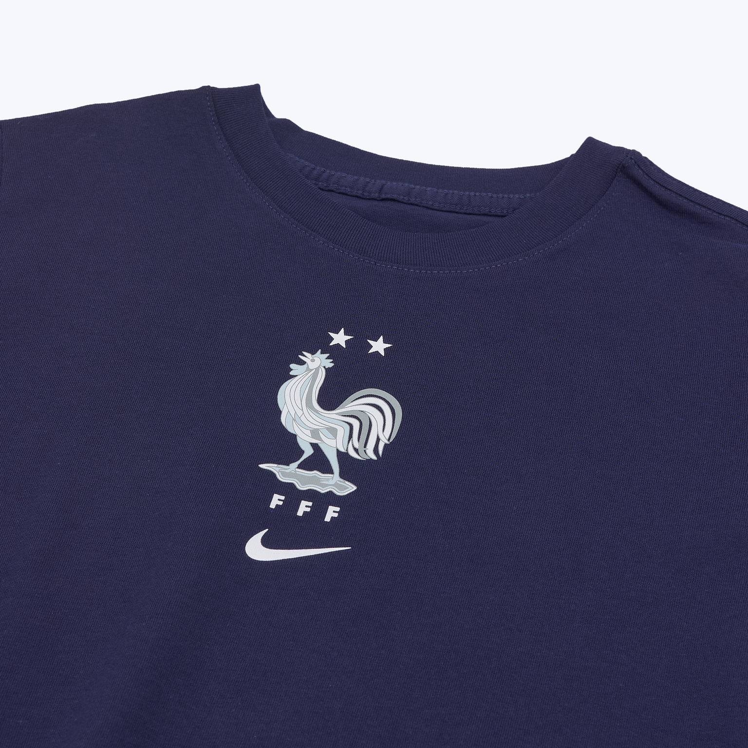 Футболка подростковая хлопковая Nike Crest сборной Франции IH2261-498