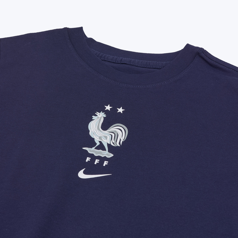 Футболка подростковая хлопковая Nike Crest сборной Франции IH2261-498
