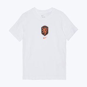Футболка подростковая хлопковая Nike Crest сборной Нидерландов IH2264-100