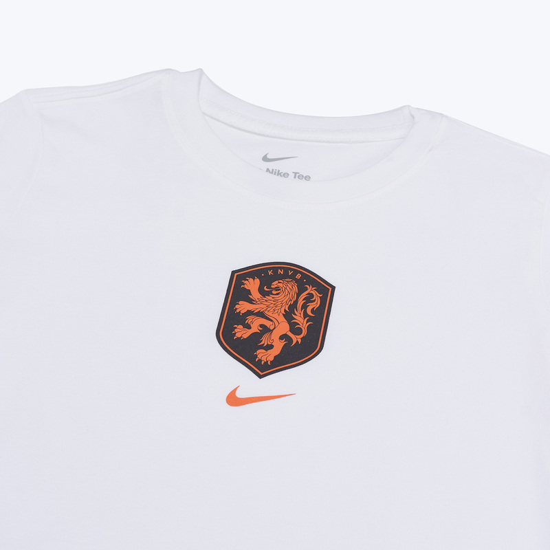 Футболка подростковая хлопковая Nike Crest сборной Нидерландов IH2264-100
