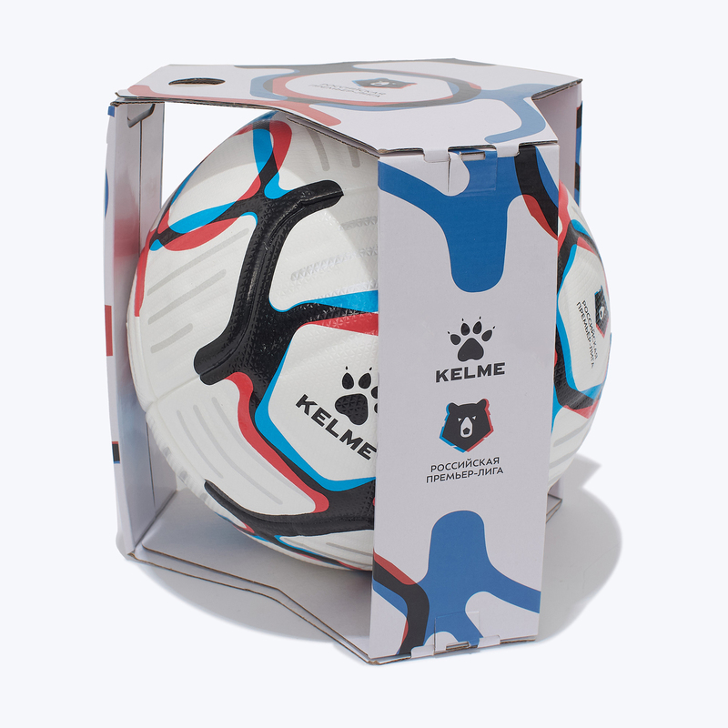Официальный футбольный мяч Kelme RPL 2026/27 в подарочной коробке