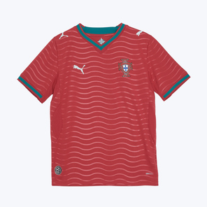 Подростковая домашняя игровая футболка Puma сборной Португалии сезон 2025/26