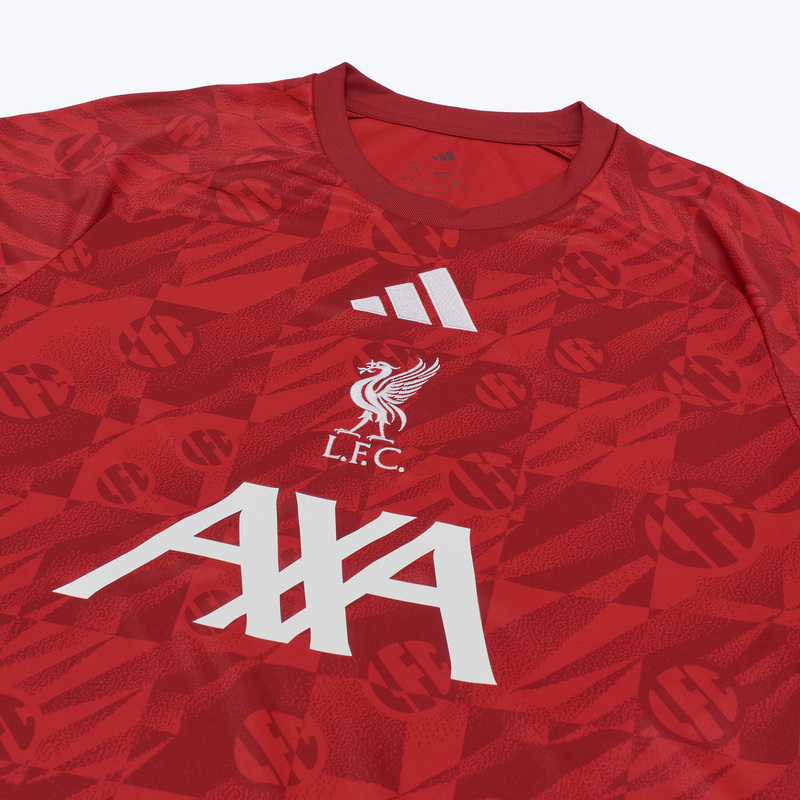 Футболка предыгровая Adidas Liverpool сезон 2026/27