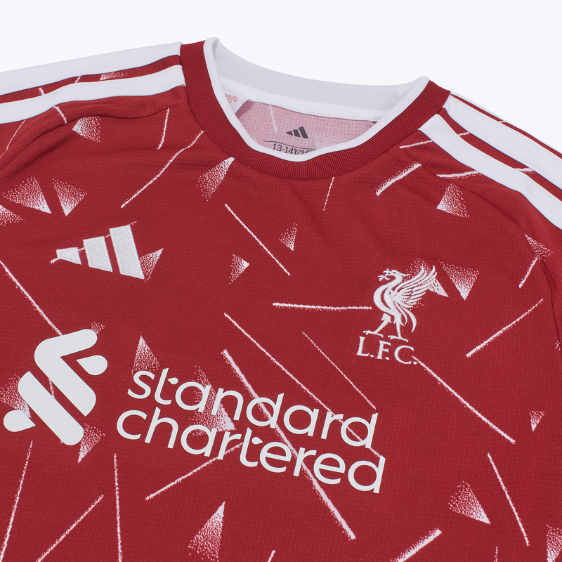 Подростковая домашняя игровая футболка Adidas Liverpool сезон 2026/27