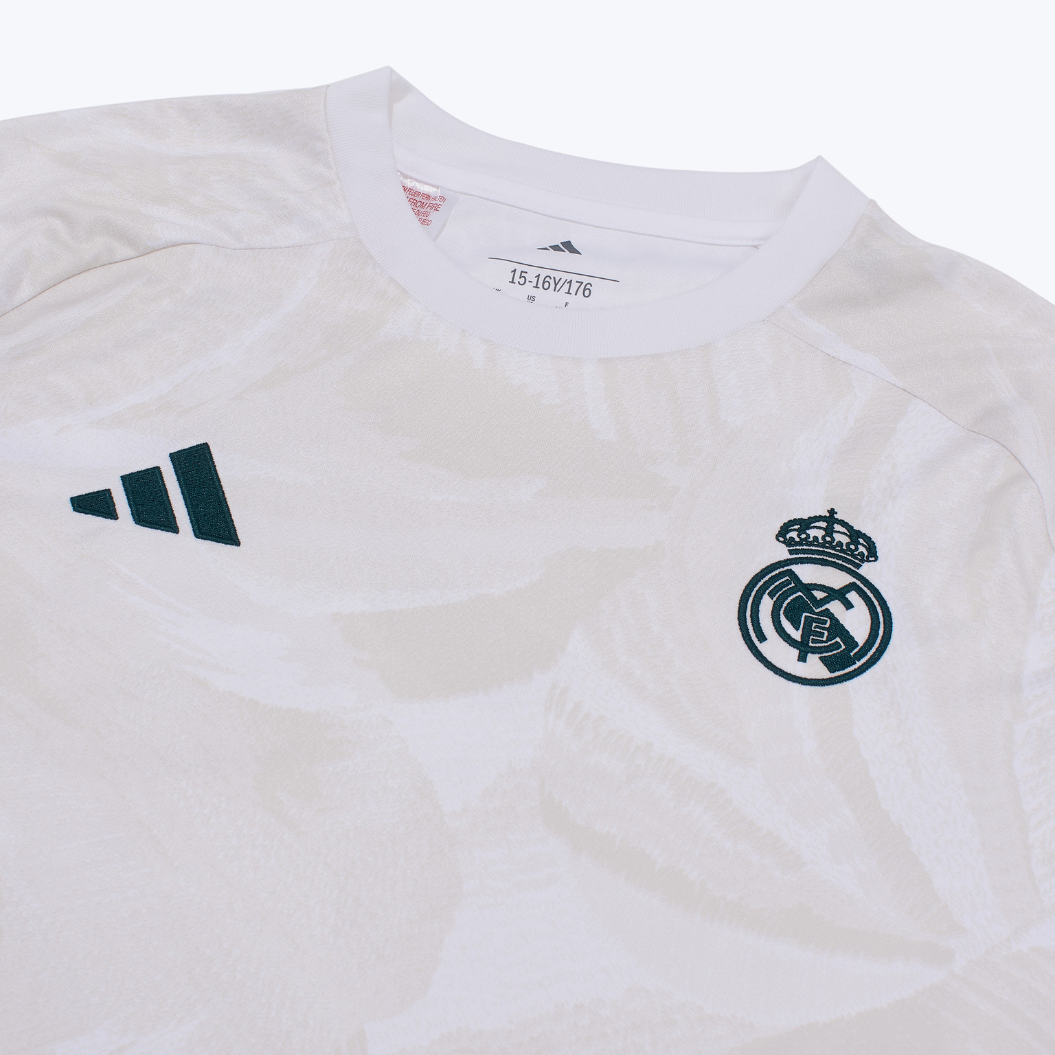 Подростковая предыгровая футболка Adidas Real Madrid KR2857