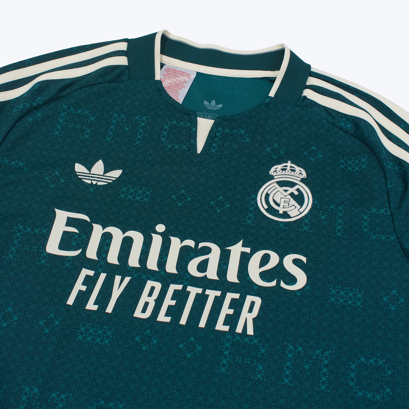 Подростковая выездная игровая футболка Adidas Real Madrid сезон 2026/27