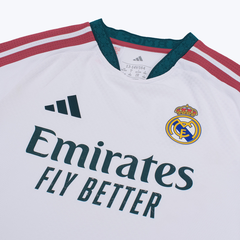 Подростковая домашняя оригинальная футболка Adidas Real Madrid сезон 2026/27