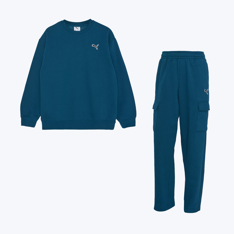 Костюм спортивный подростковый Puma Ess Elevated Crew 69521836