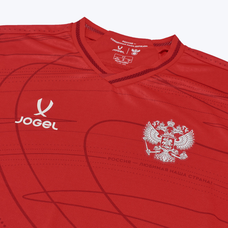 Футболка игровая домашняя Jogel сборной России ЦБ-00008669