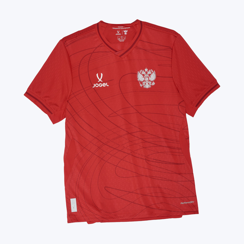 Футболка игровая домашняя Jogel сборной России ЦБ-00008669
