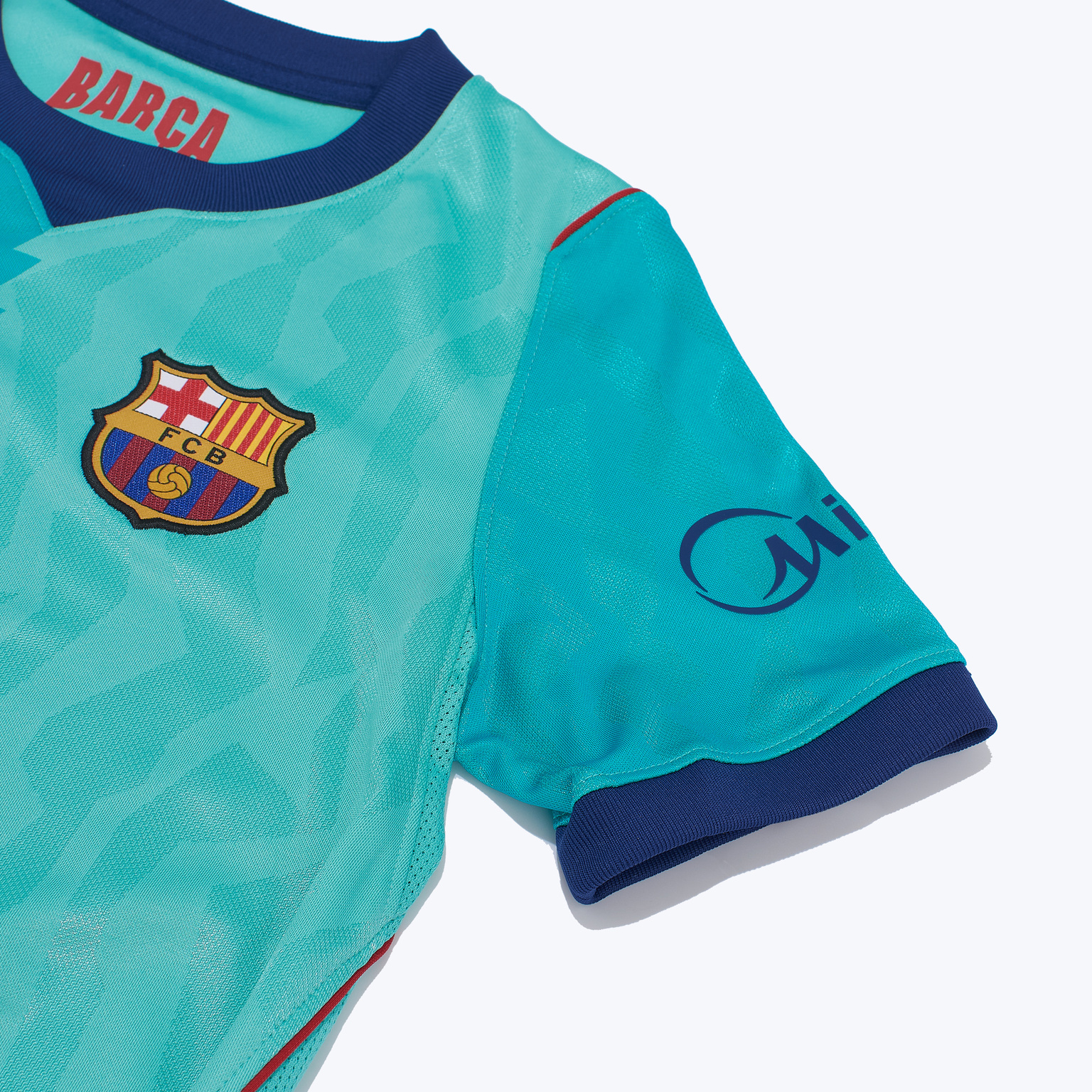 Подростковая резервная игровая футболка Nike Barcelona сезон 2026/27
