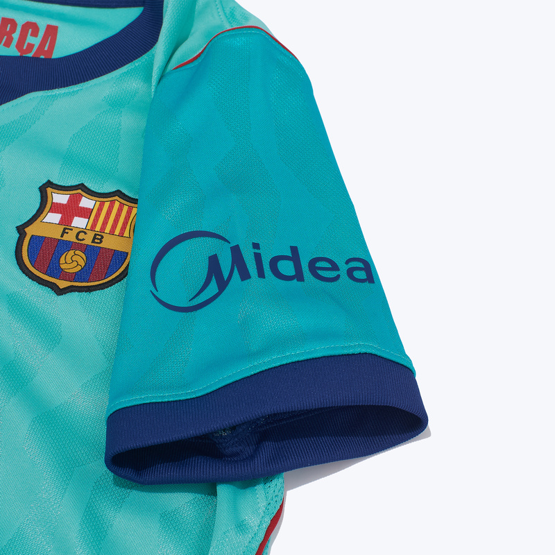 Подростковая резервная игровая футболка Nike Barcelona сезон 2026/27