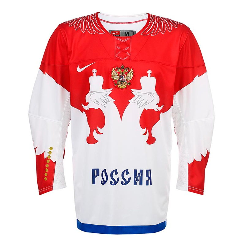 Свитер хоккейный Nike IIHF TWILL JSY 1.3 Russia 624572-100