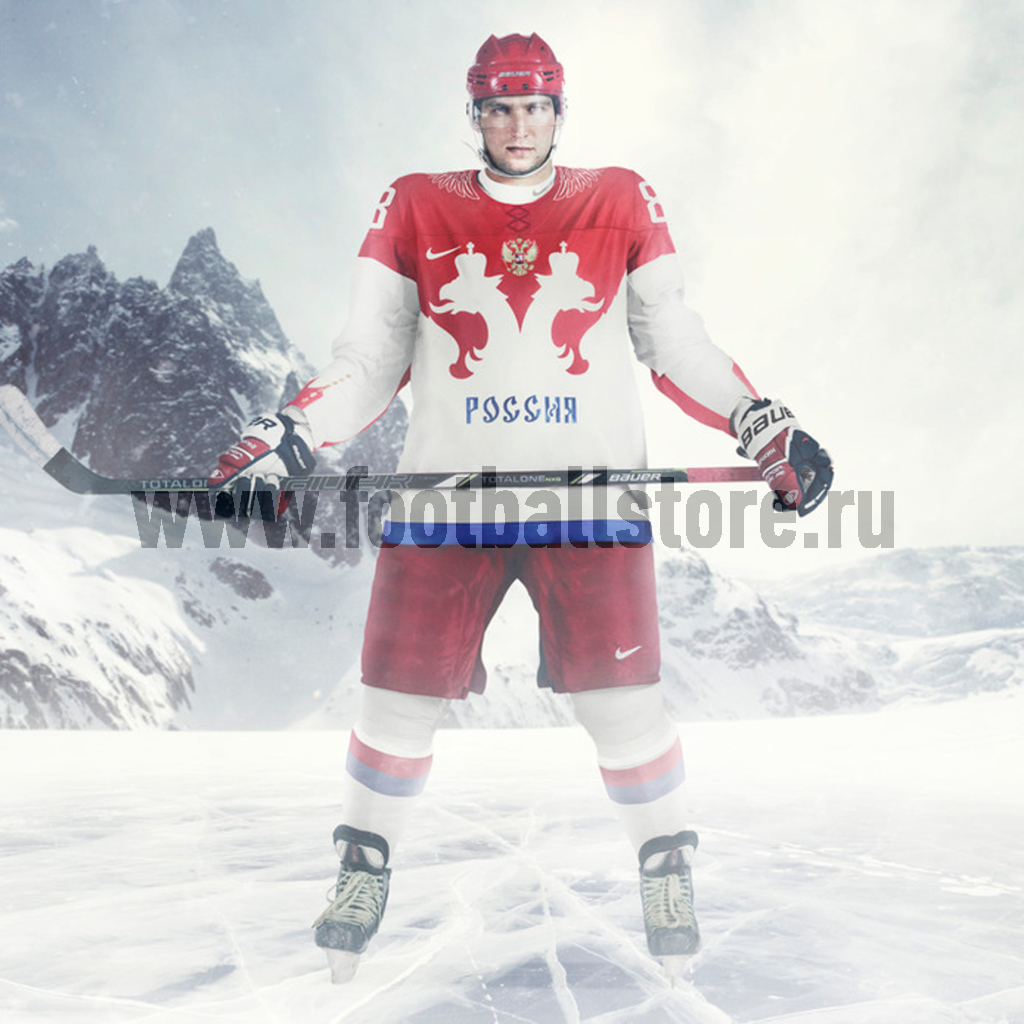 Свитер хоккейный Nike IIHF TWILL JSY 1.3 Russia 624572-100