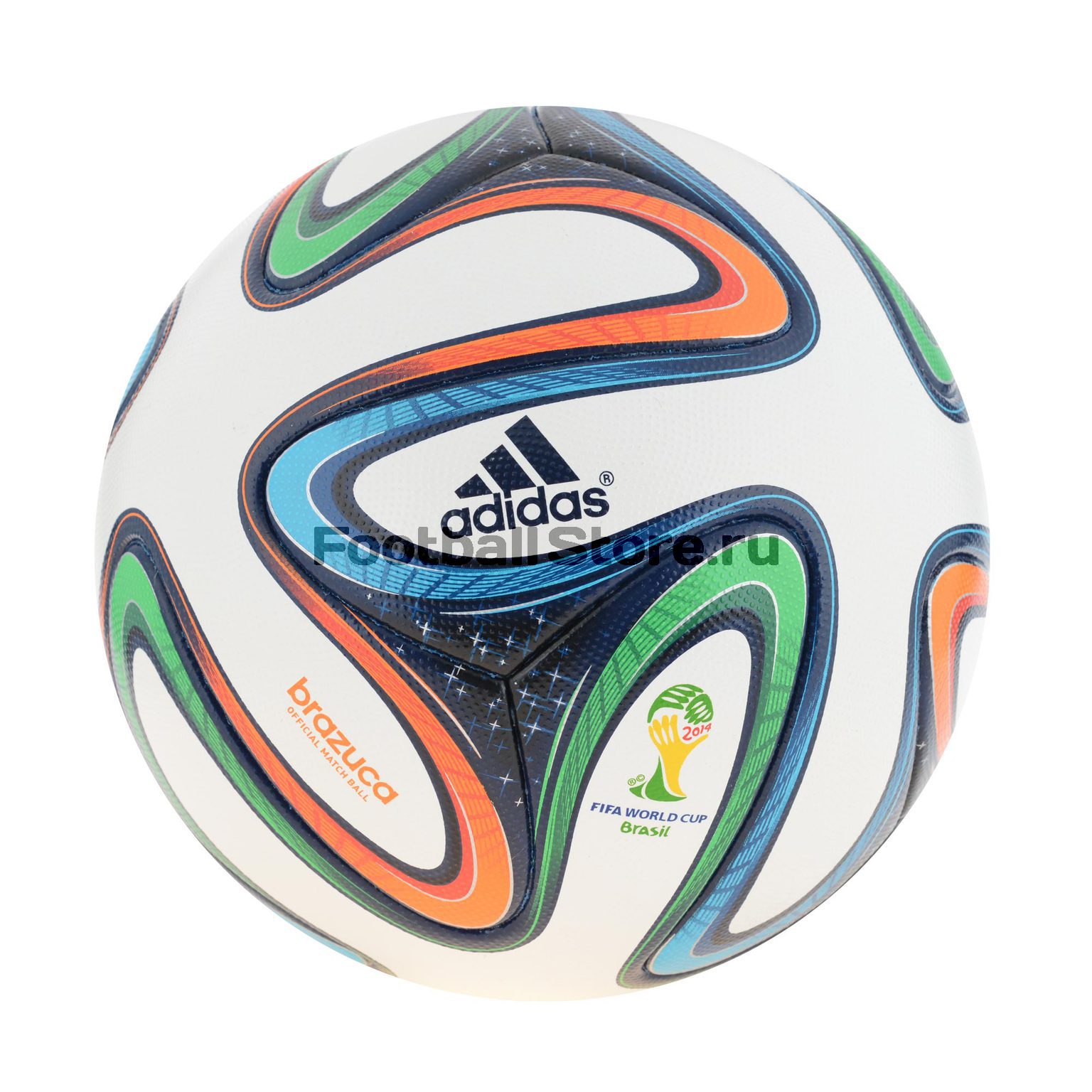 Мяч футбольный Adidas Brazuca Official Match G73617 – купить в интернет магазине footballstore, цена, фото