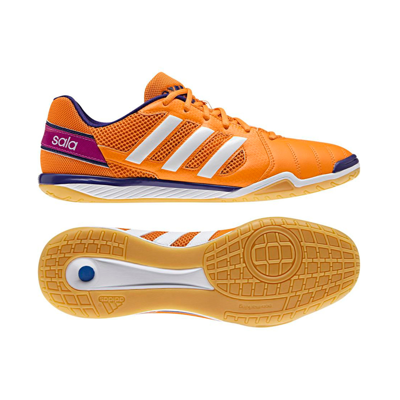 Adidas sala футзалки оранжевые