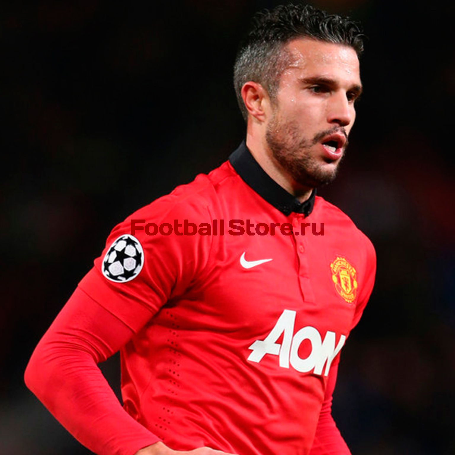 Футболка Nike Manchester (V. PERSIE) SS Home Repl 532837-624