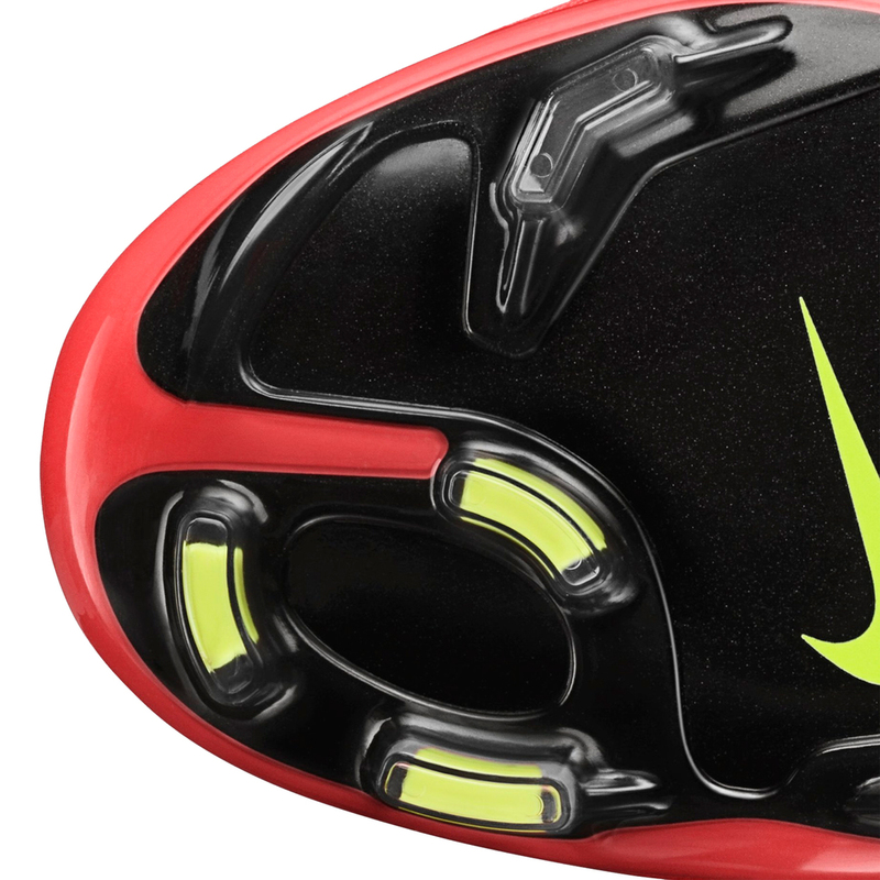 Nike mercurial vapor x red yellow top