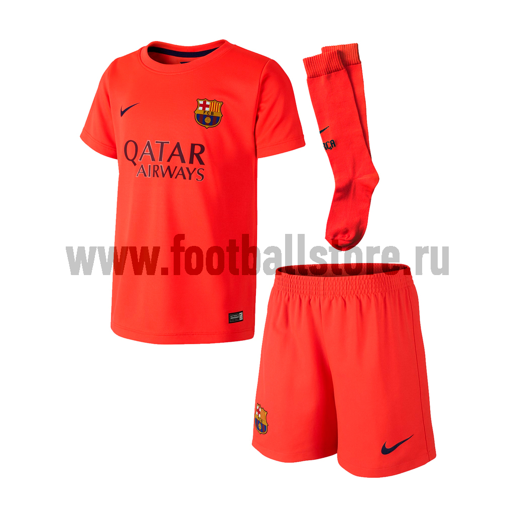 Комплект формы Nike FCB LT Boys Away Kit 610803-672