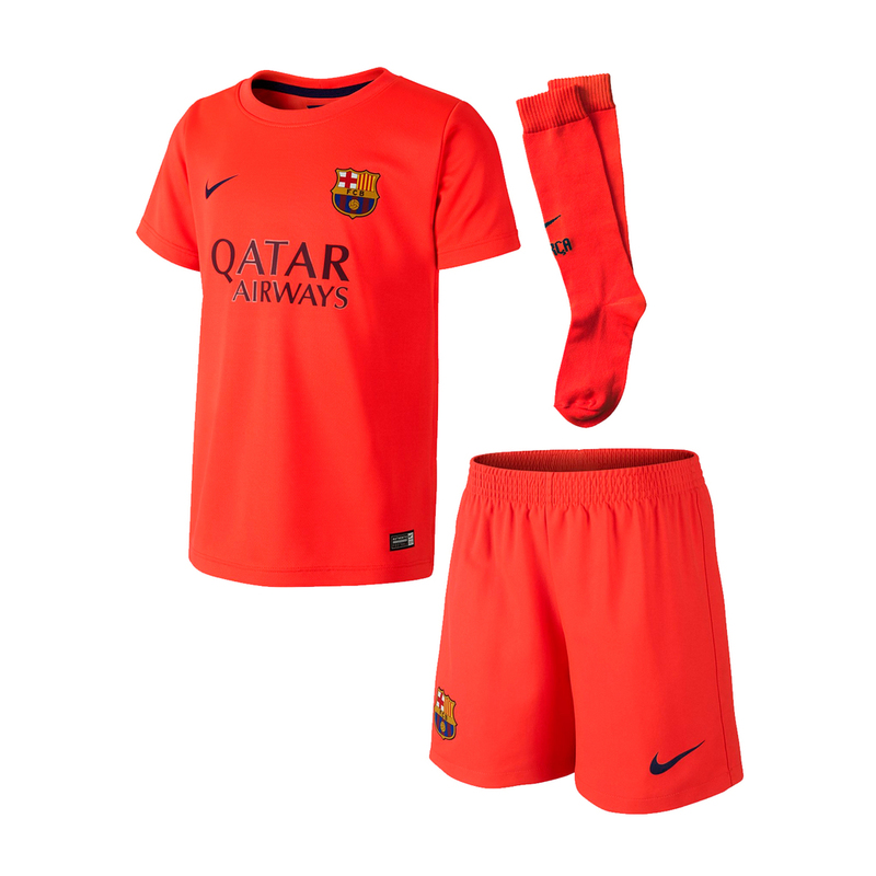 Комплект формы Nike FCB LT Boys Away Kit 610803-672