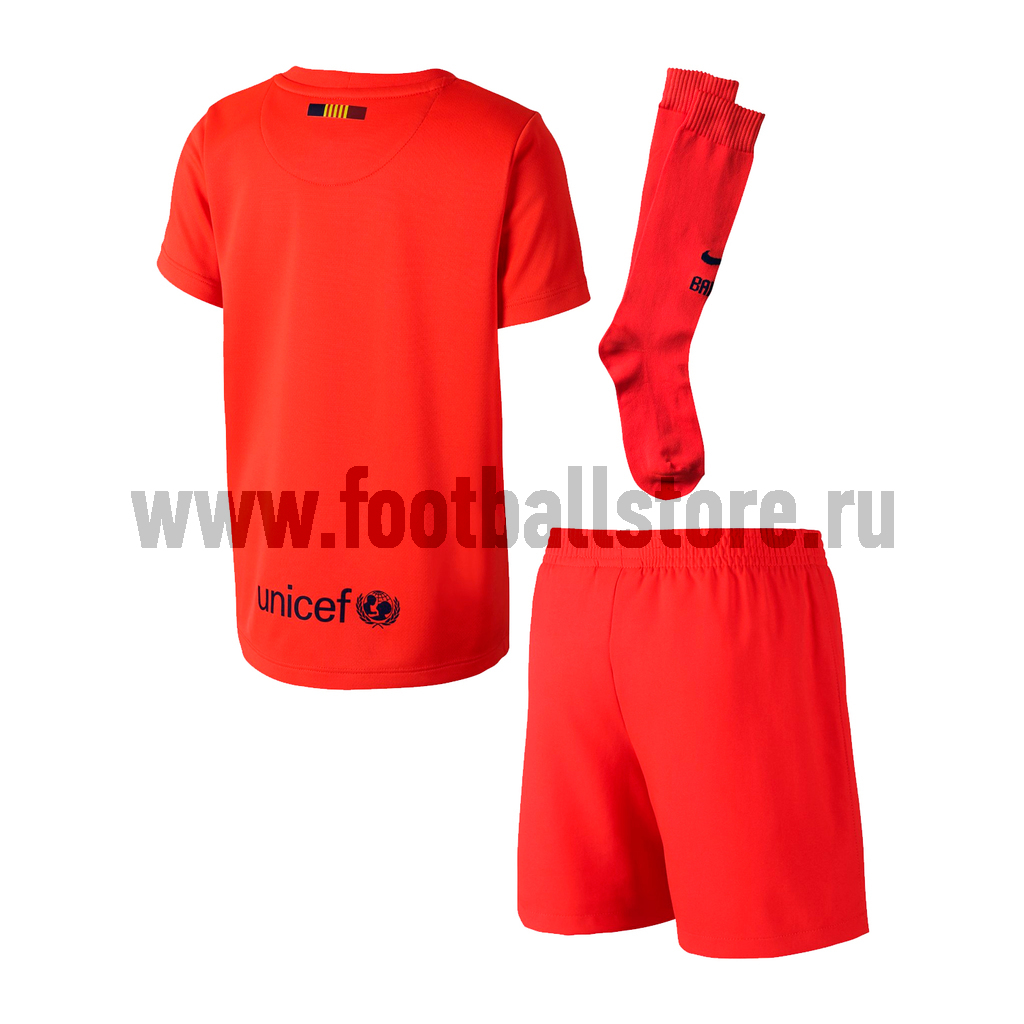 Комплект формы Nike FCB LT Boys Away Kit 610803-672