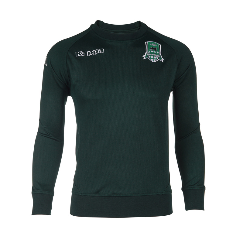 Свитер тренировочный Kappa FC Krasnodar (green) 3-0261J0-NCP-901